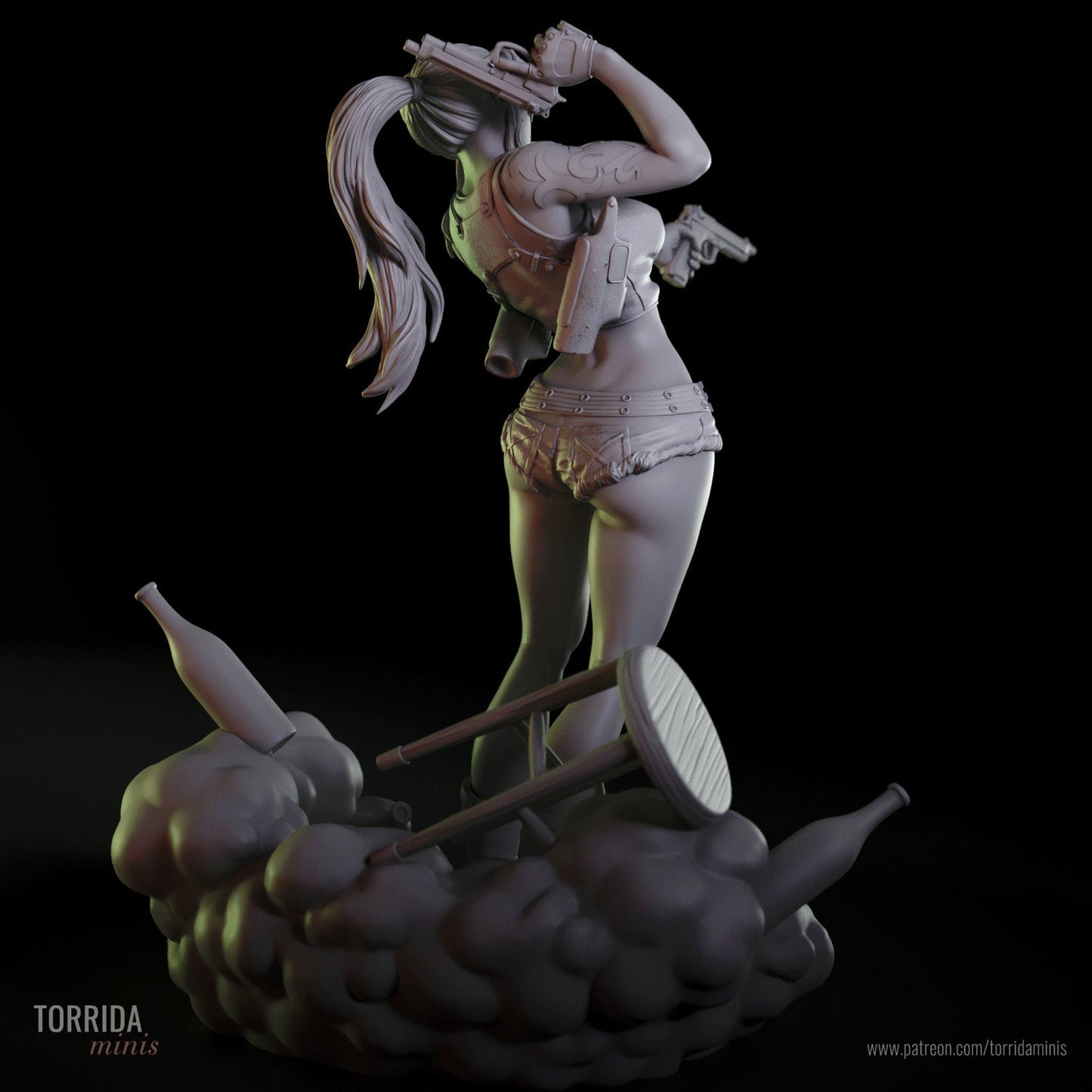 Revy - Torrida Minis - Dark Forge Arts