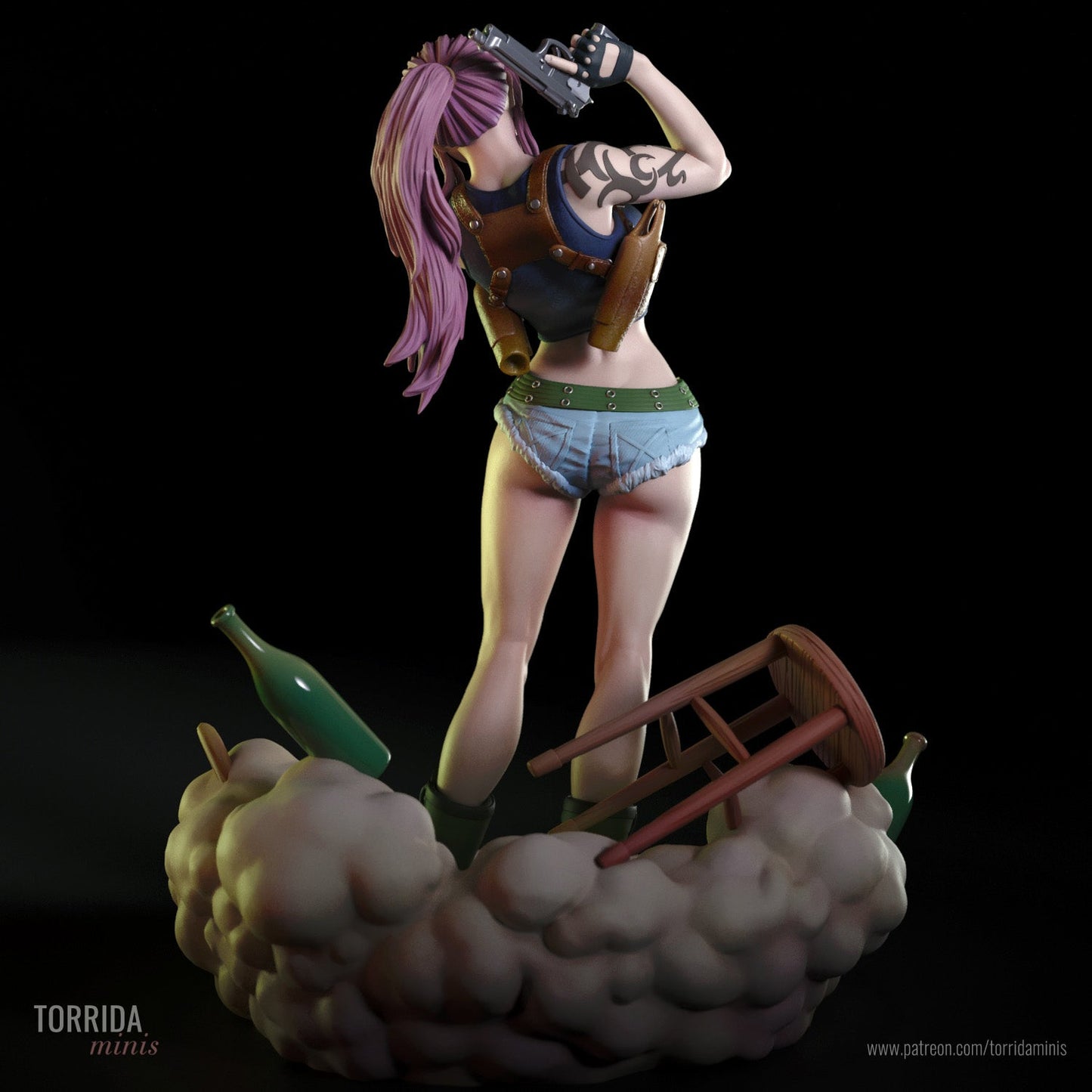 Revy - Torrida Minis - Dark Forge Arts