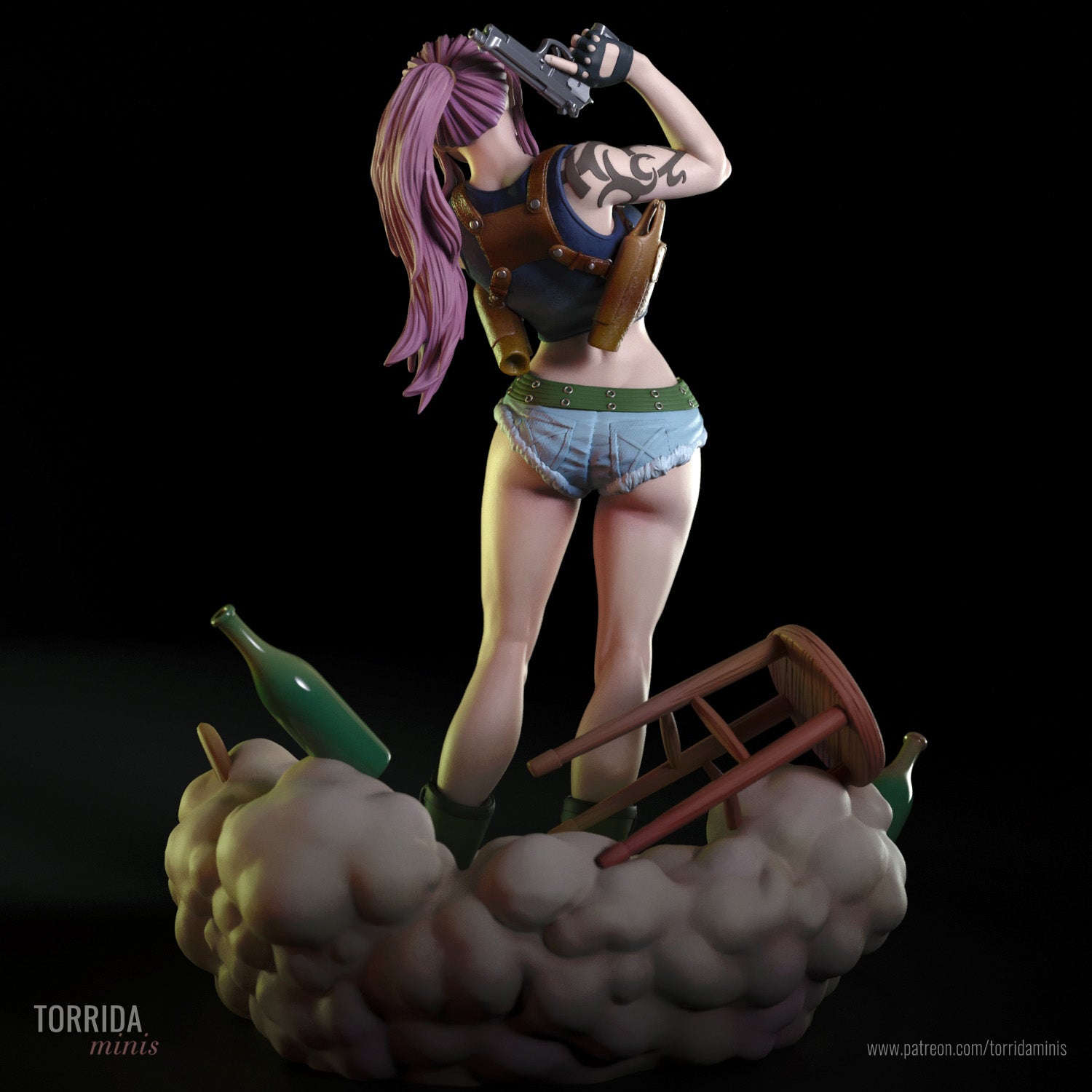 Revy - Torrida Minis - Dark Forge Arts