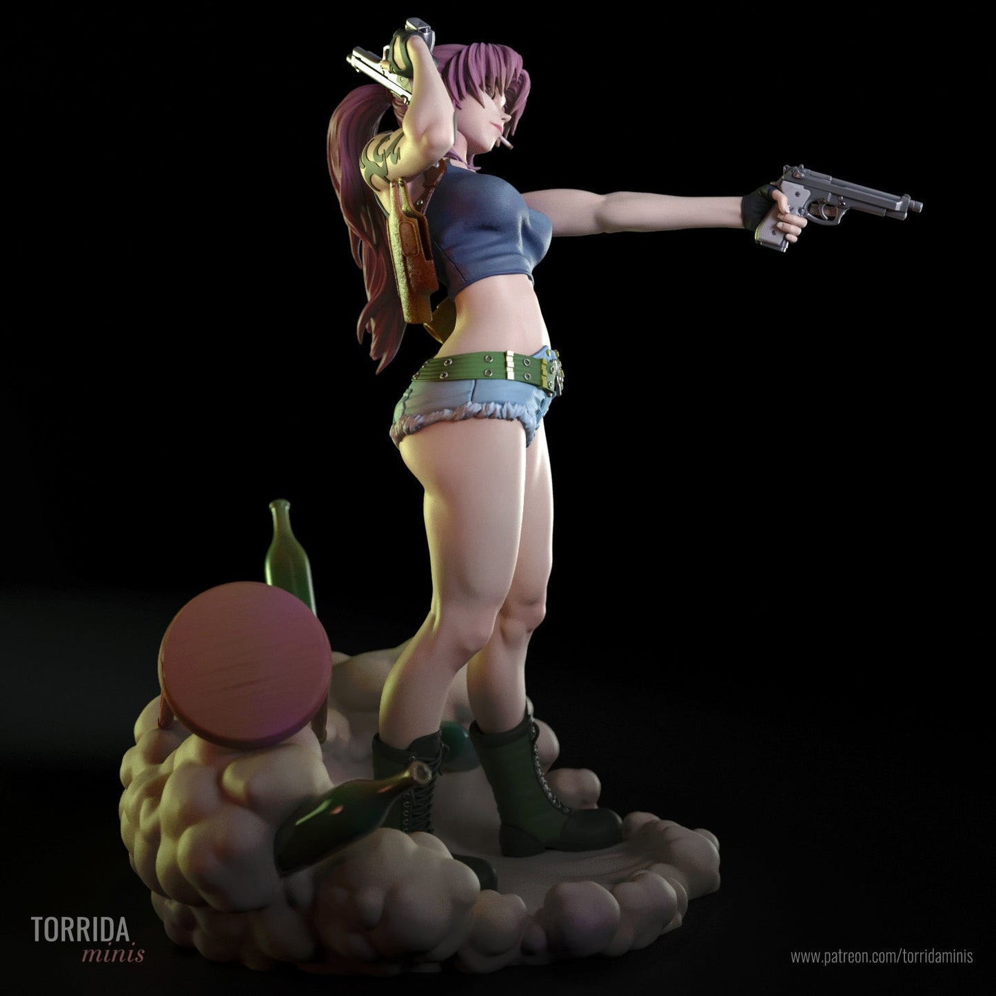 Revy - Torrida Minis - Dark Forge Arts