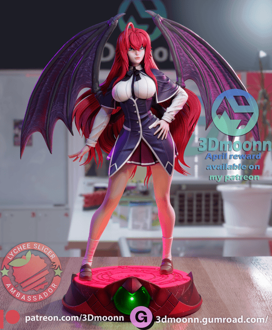 Rias - 3DMoonn - Dark Forge Arts