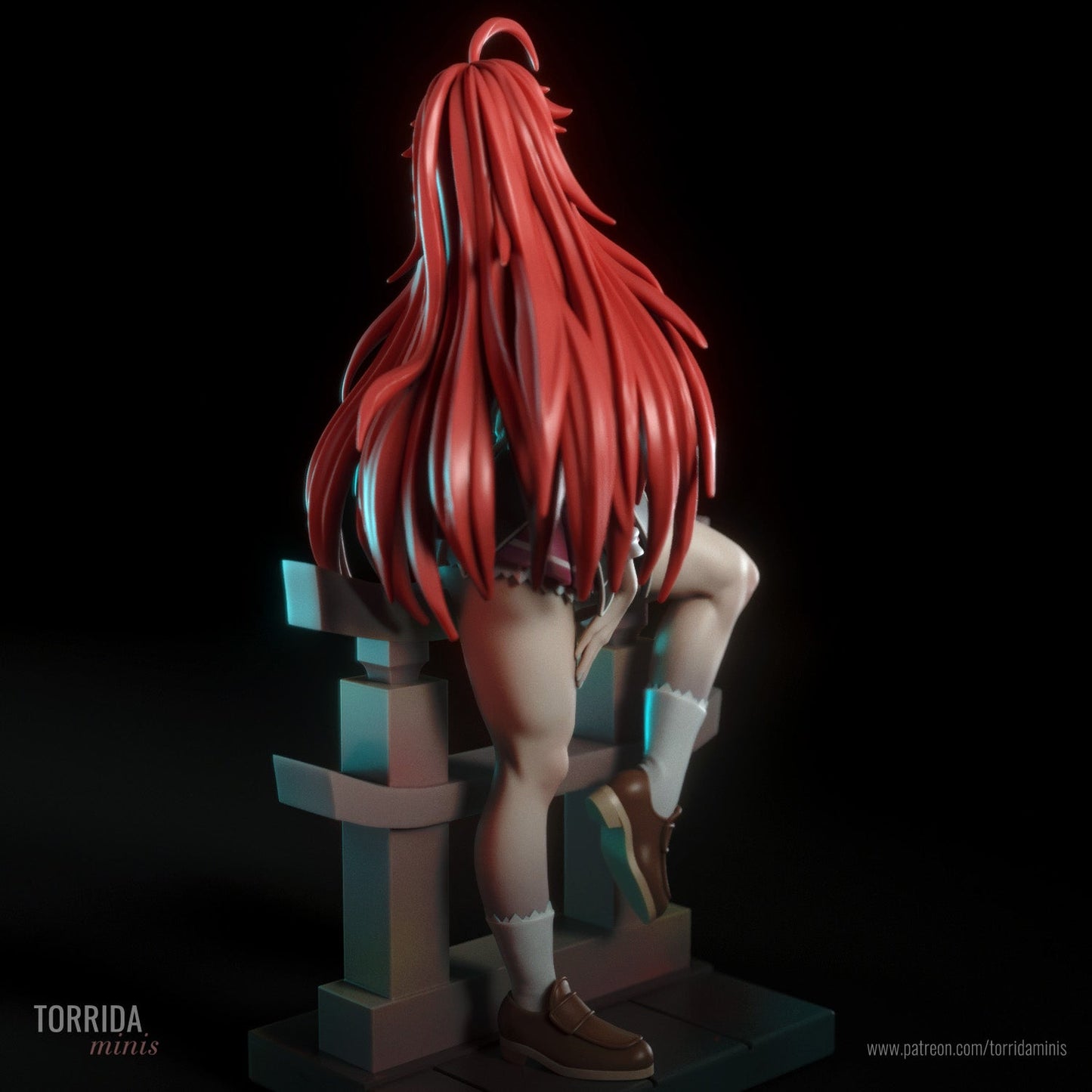 Rias Gremory - Torrida Minis - Dark Forge Arts