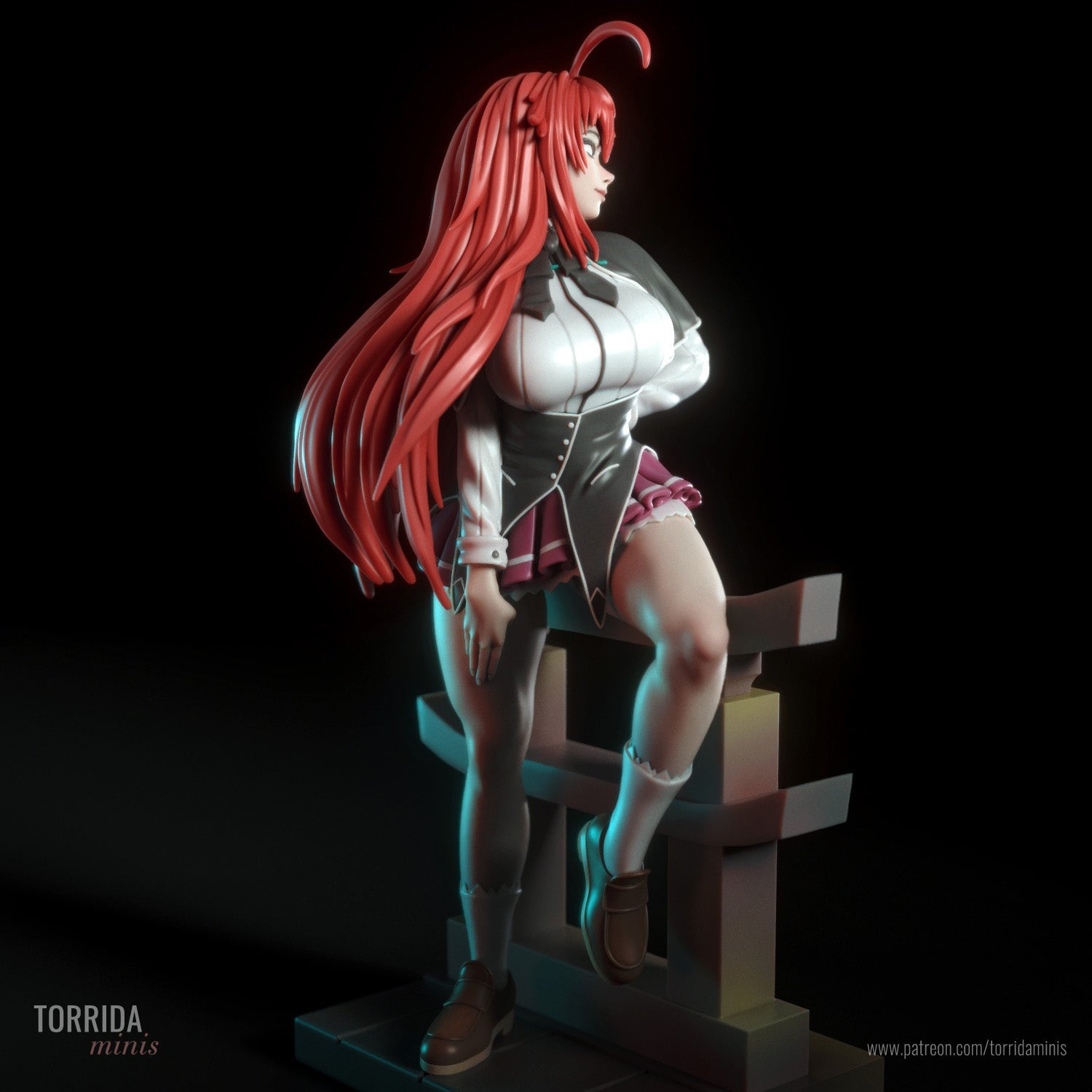 Rias Gremory - Torrida Minis - Dark Forge Arts