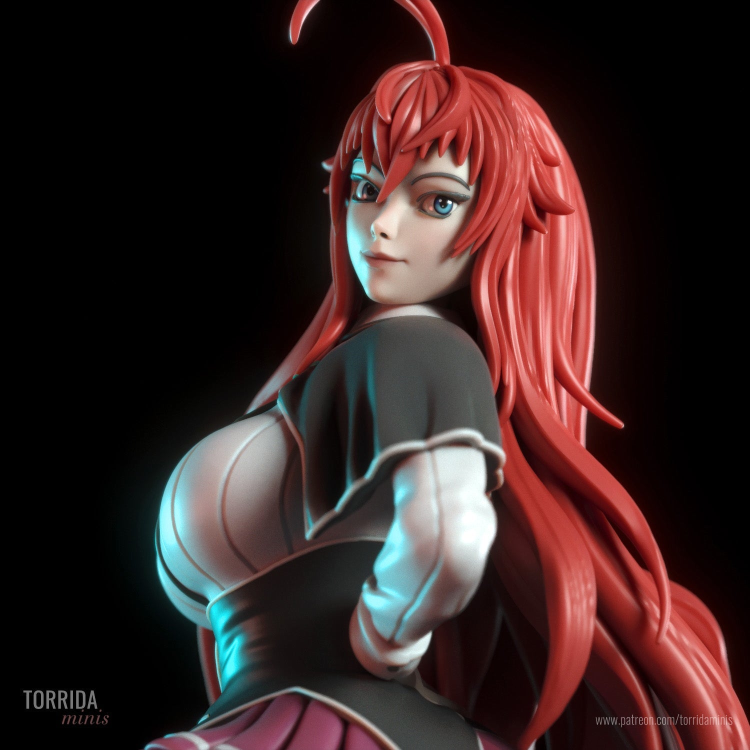 Rias Gremory - Torrida Minis - Dark Forge Arts