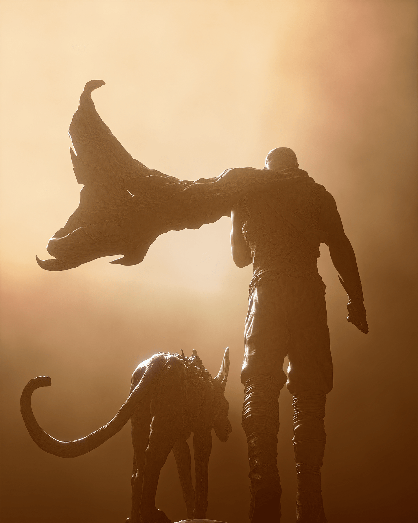 Riddick with Jackal - CA 3D Studios - Dark Forge Arts