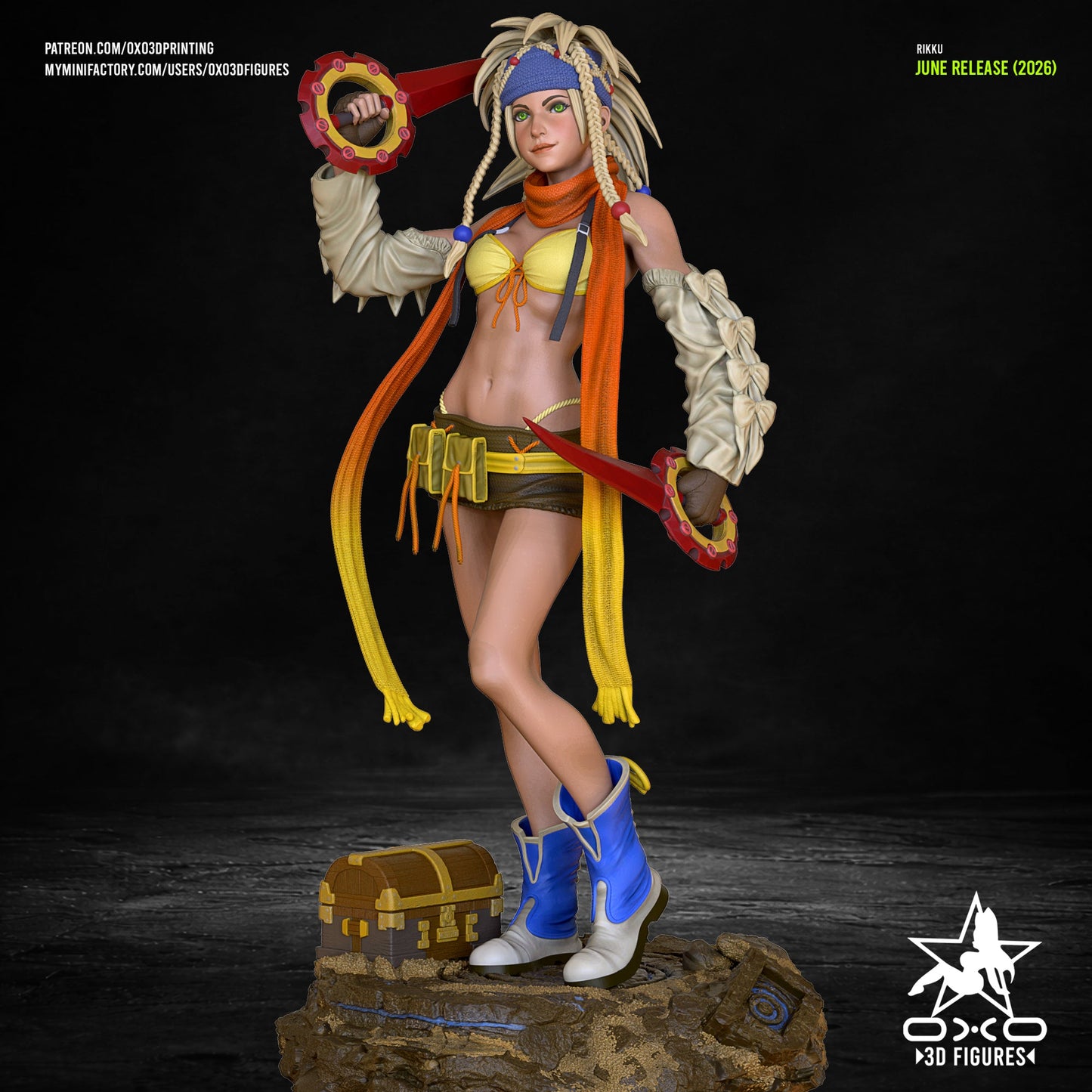 Rikku - OXO3D - Dark Forge Arts