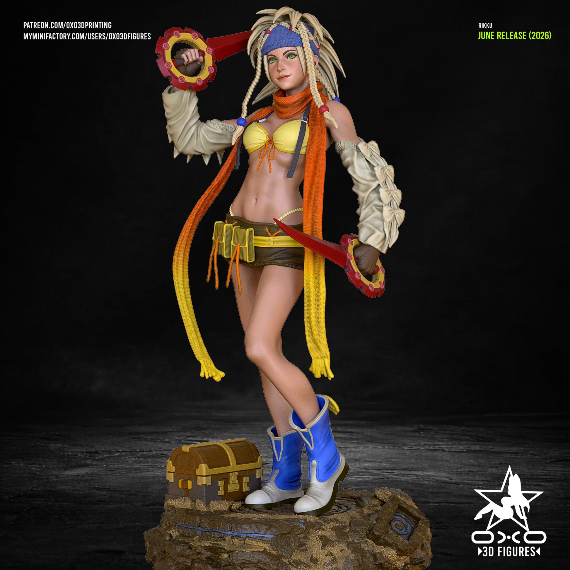Rikku - OXO3D - Dark Forge Arts