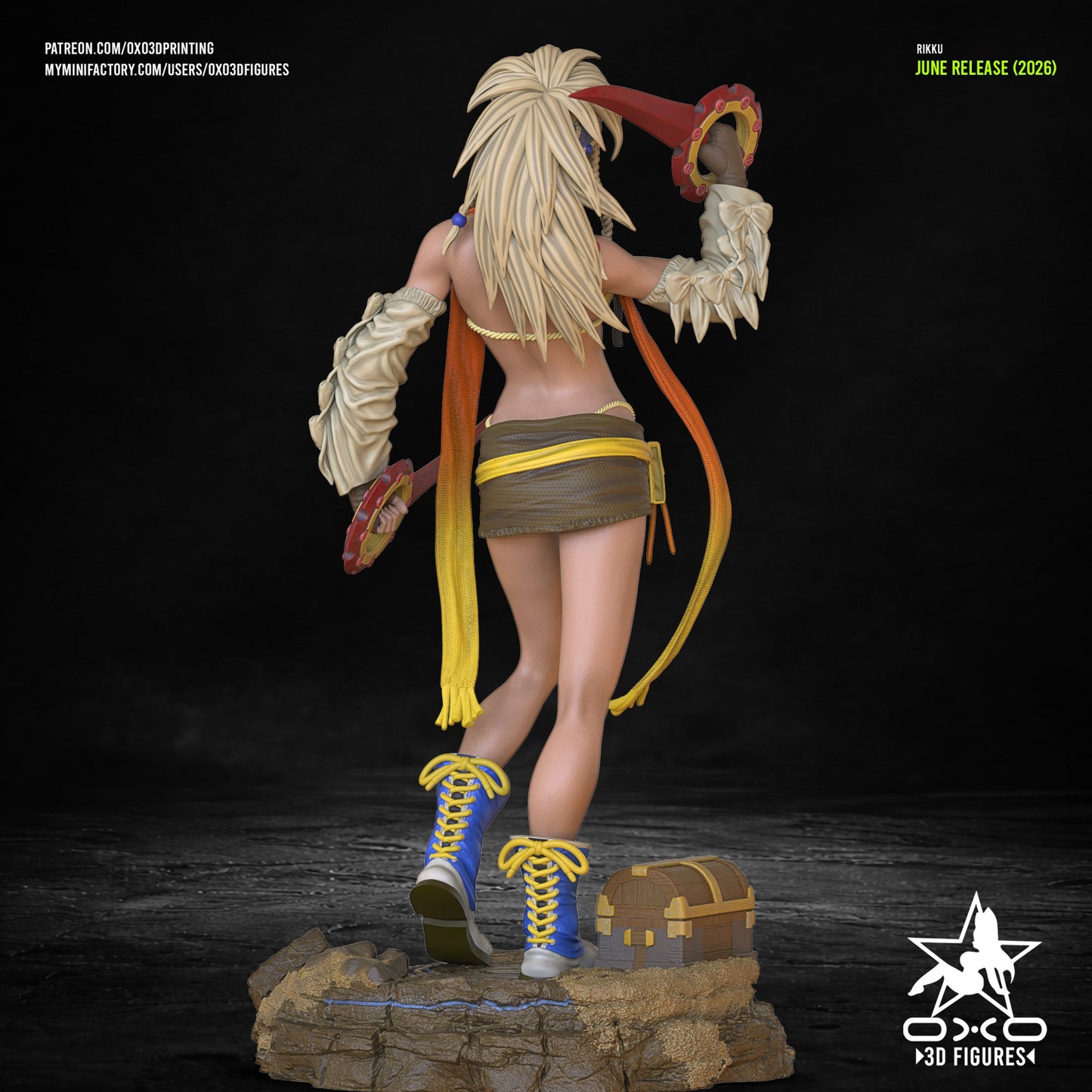 Rikku - OXO3D - Dark Forge Arts