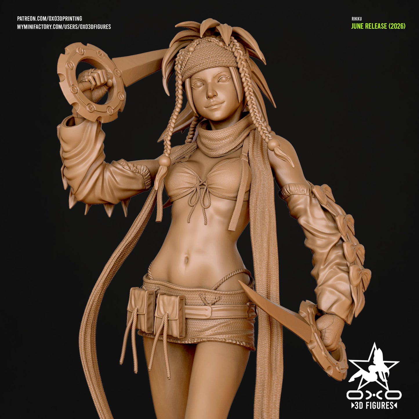 Rikku - OXO3D - Dark Forge Arts