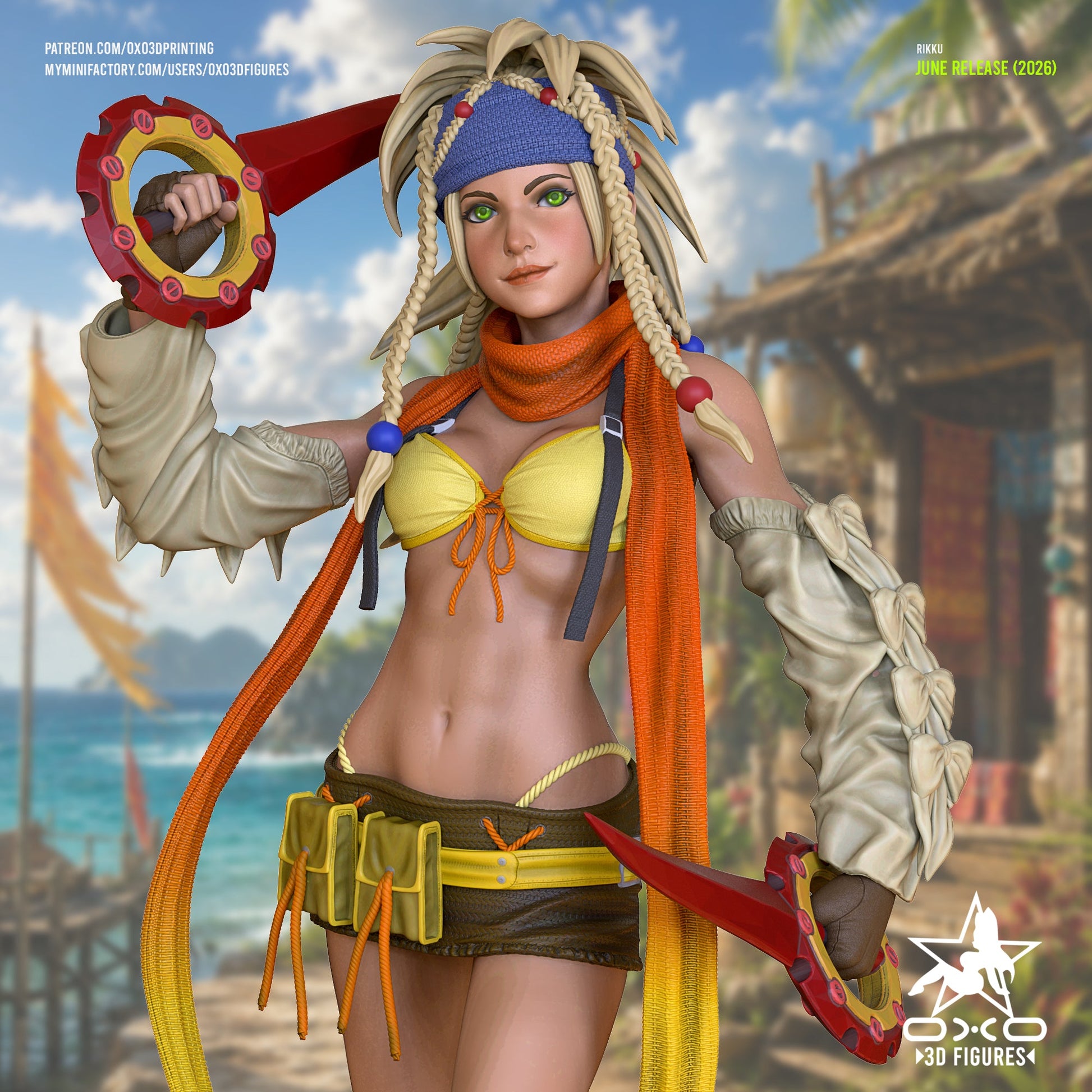 Rikku - OXO3D - Dark Forge Arts
