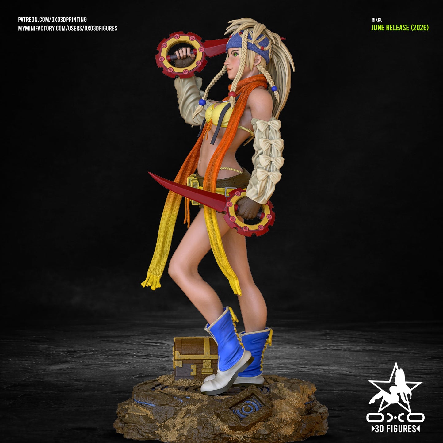 Rikku - OXO3D - Dark Forge Arts