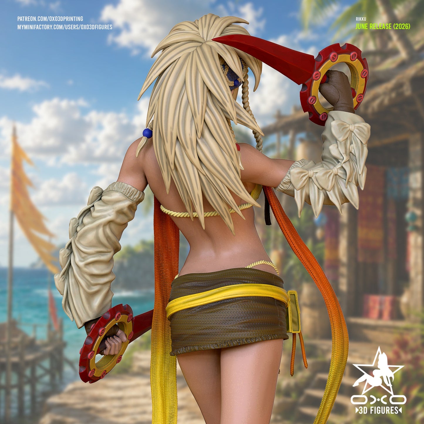 Rikku - OXO3D - Dark Forge Arts