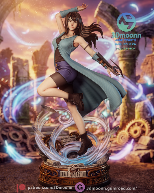 Rinoa Heartilly - 3DMoonn - Dark Forge Arts
