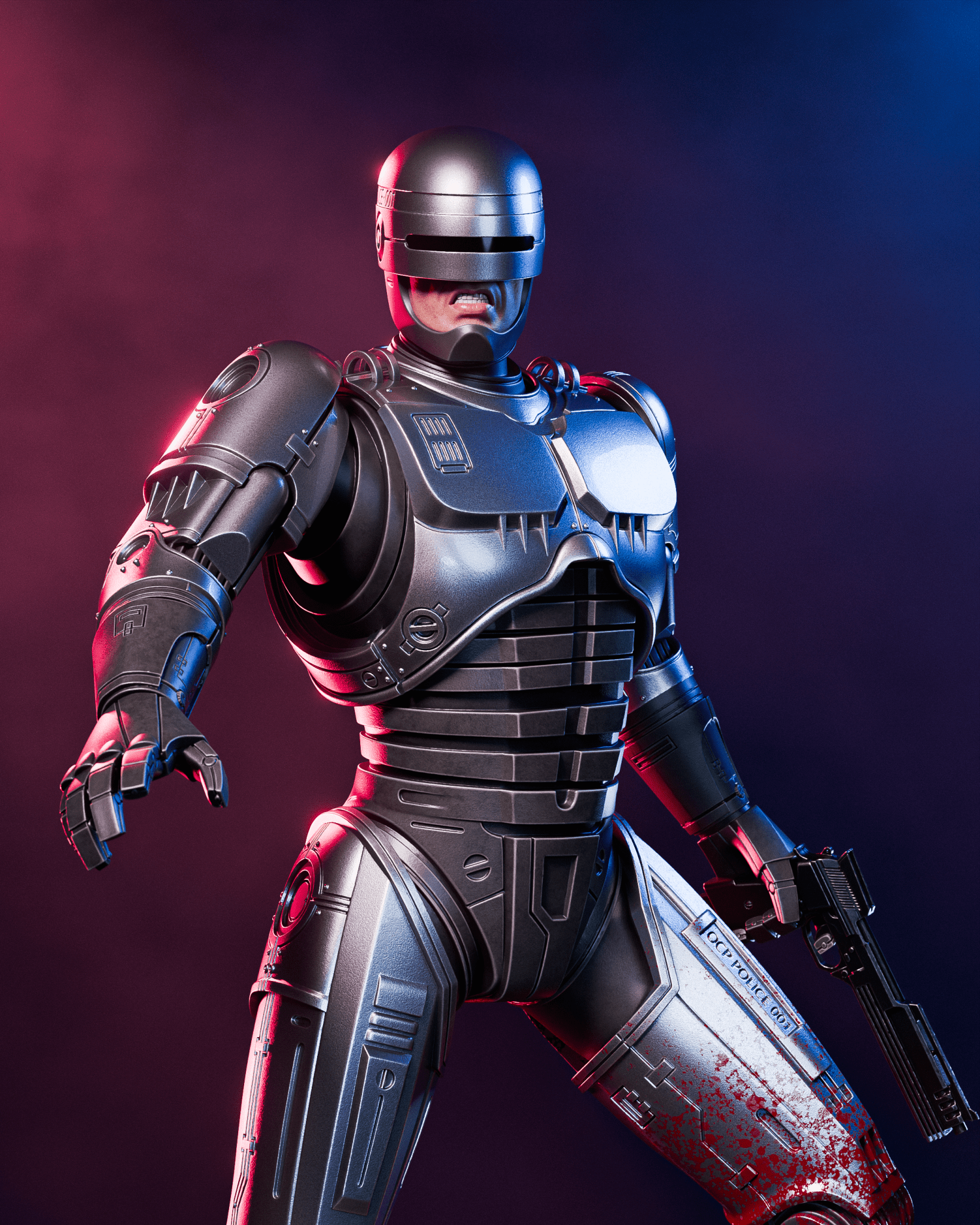 Robocop - CA 3D Studios - Dark Forge Arts