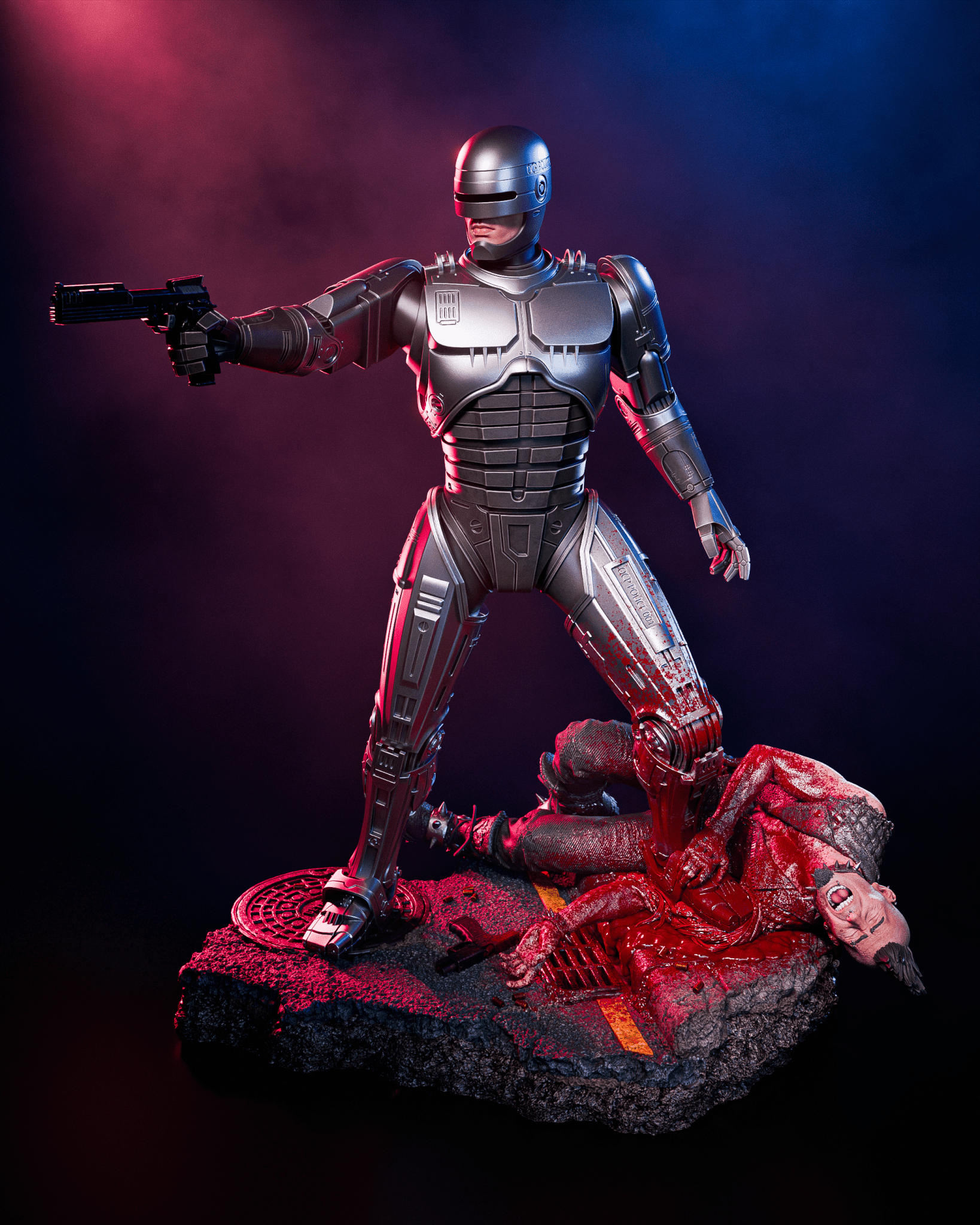 Robocop - CA 3D Studios - Dark Forge Arts