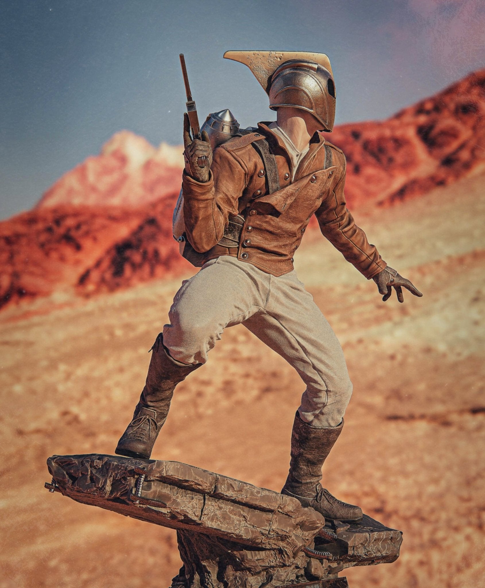 Rocketeer - CA 3D Studios - Dark Forge Arts