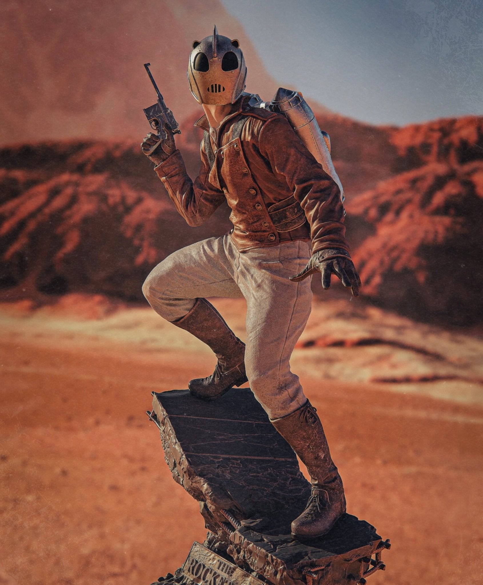 Rocketeer - CA 3D Studios - Dark Forge Arts
