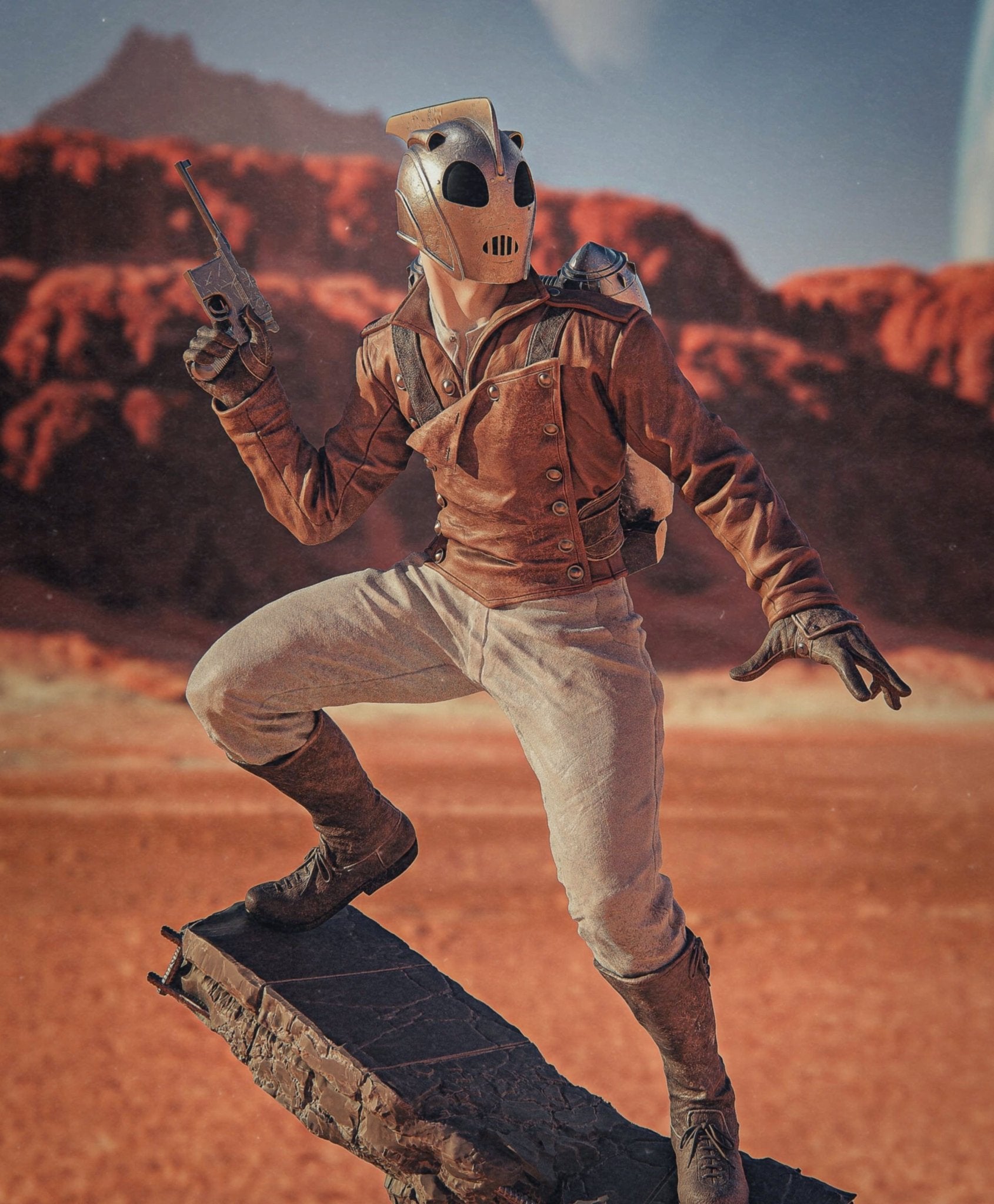 Rocketeer - CA 3D Studios - Dark Forge Arts