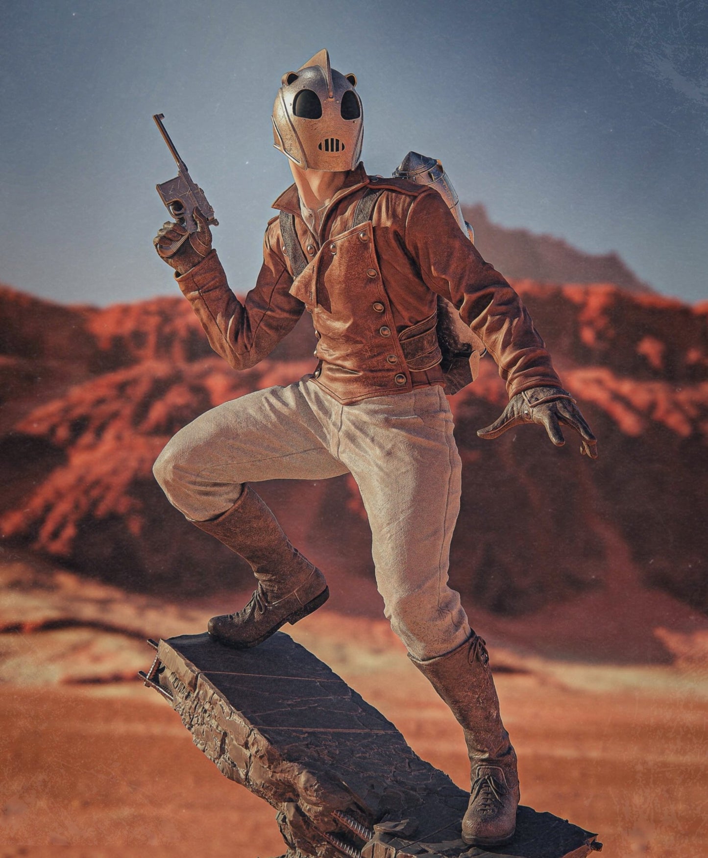 Rocketeer - CA 3D Studios - Dark Forge Arts