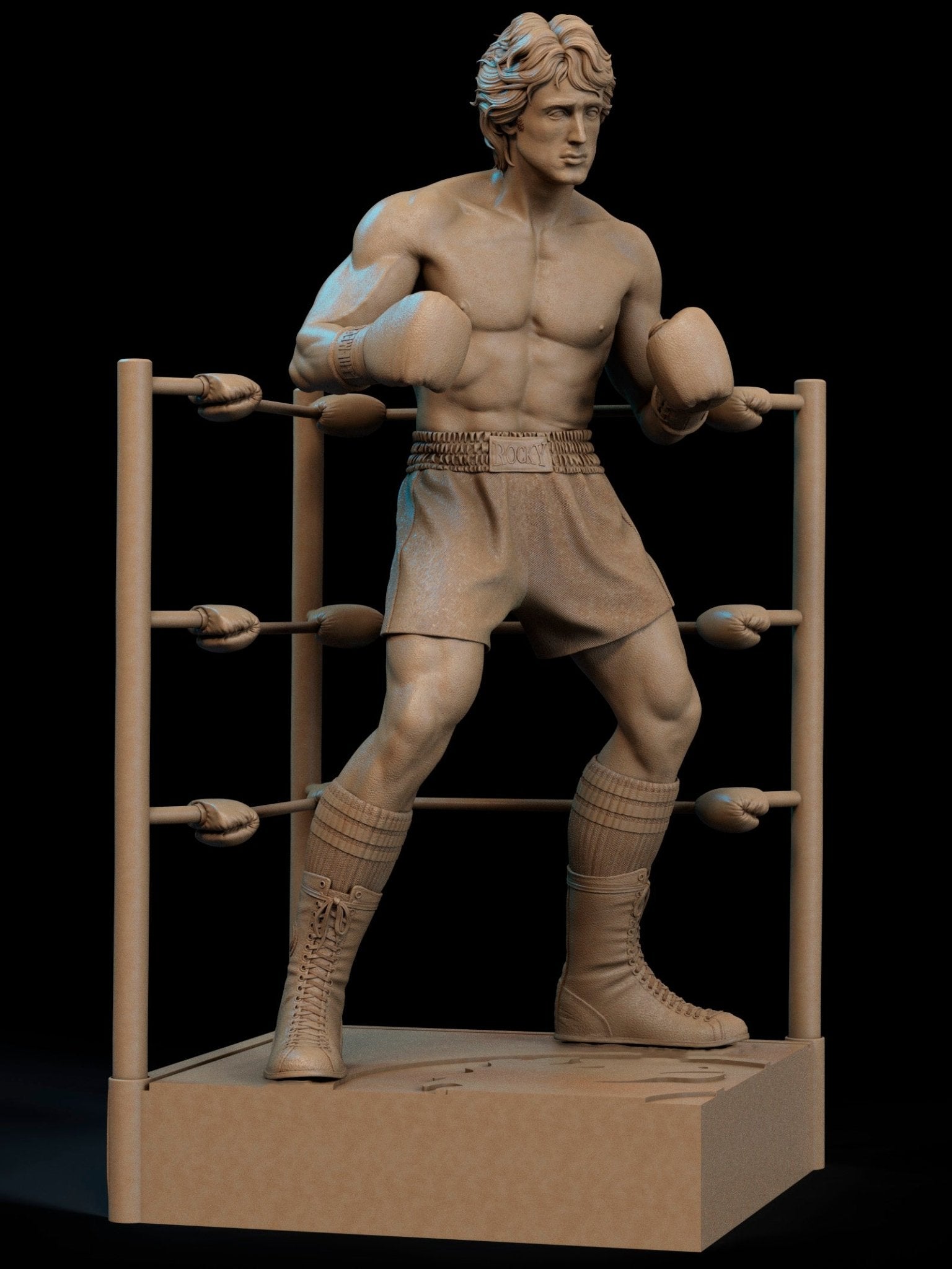 Rocky Balboa - CA 3D Studios - Dark Forge Arts