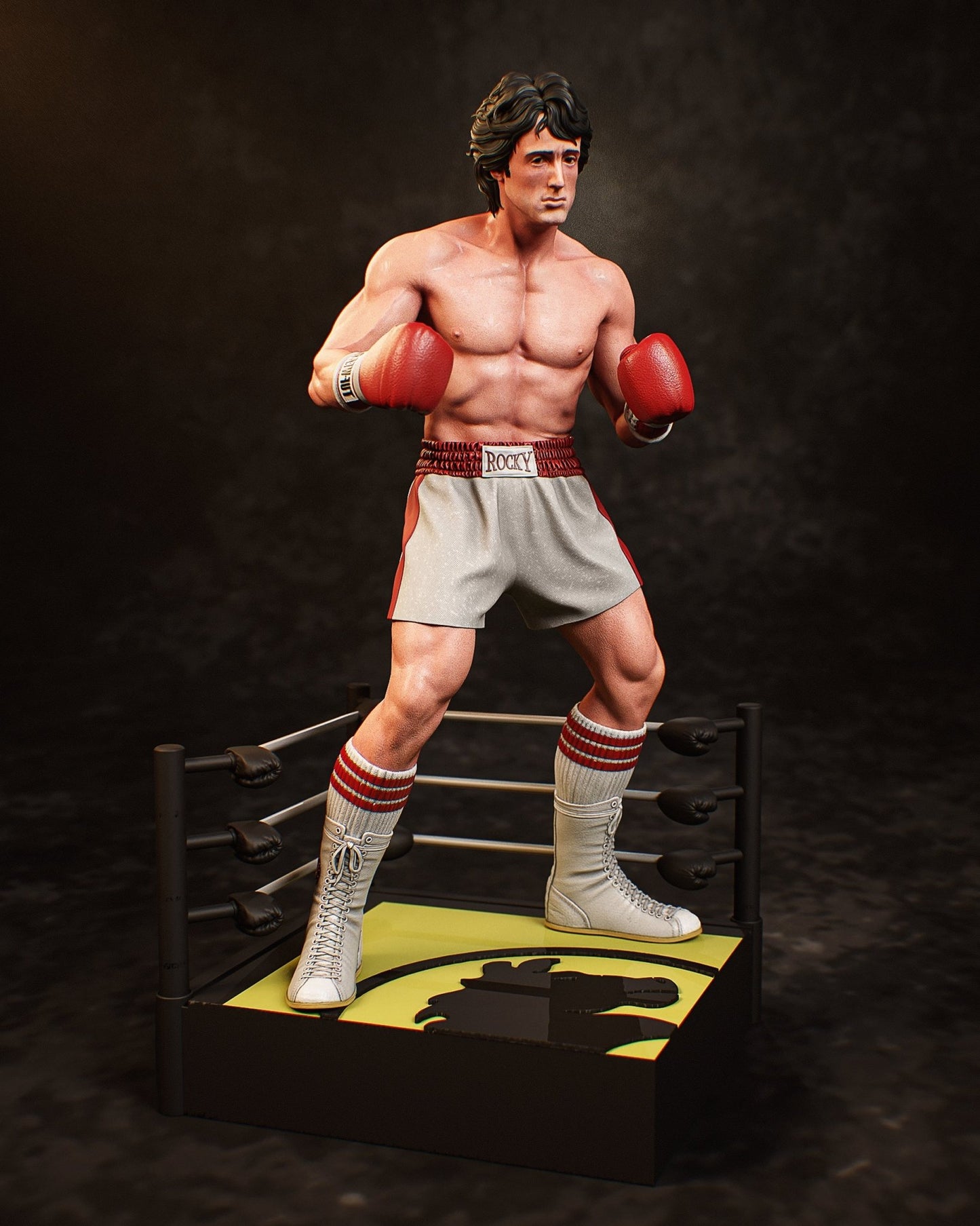 Rocky Balboa - CA 3D Studios - Dark Forge Arts