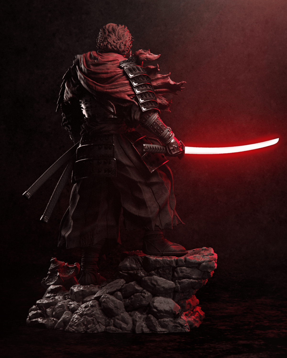 Ronin Anakin - CA 3D Studios - Dark Forge Arts