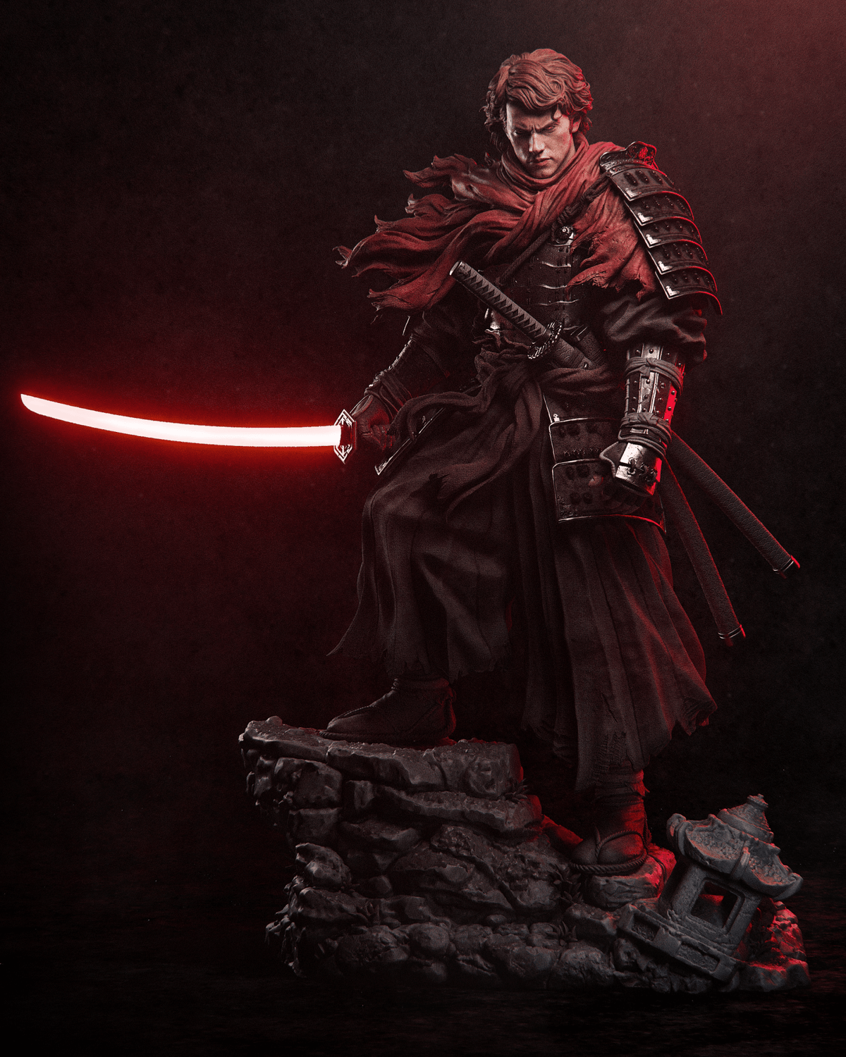 Ronin Anakin - CA 3D Studios - Dark Forge Arts