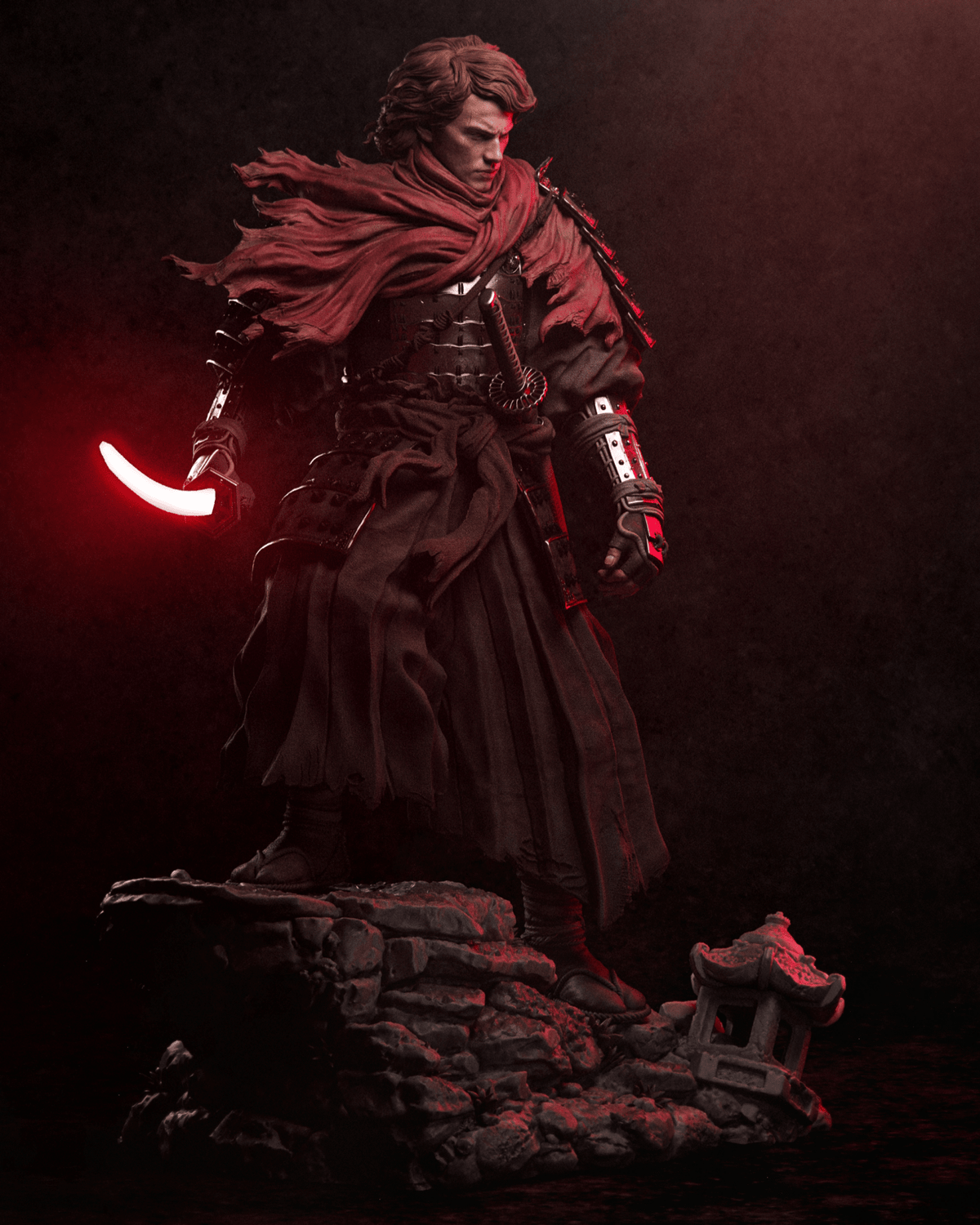 Ronin Anakin - CA 3D Studios - Dark Forge Arts