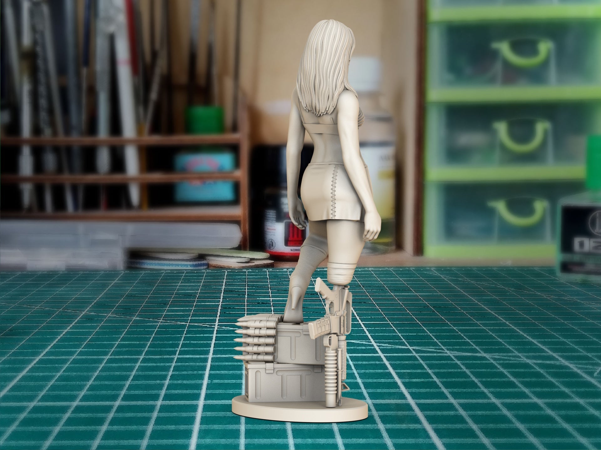 Rose (Planet Terror) - Artifex3D - Dark Forge Arts