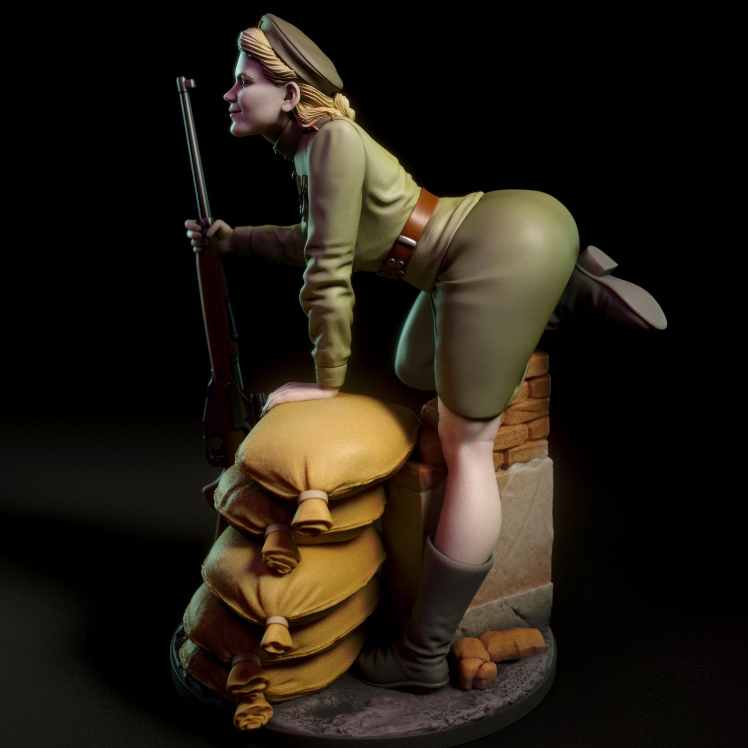 Roza Shanina - Torrida Minis - Dark Forge Arts