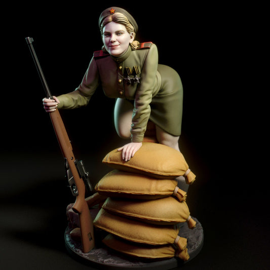 Roza Shanina - Torrida Minis - Dark Forge Arts