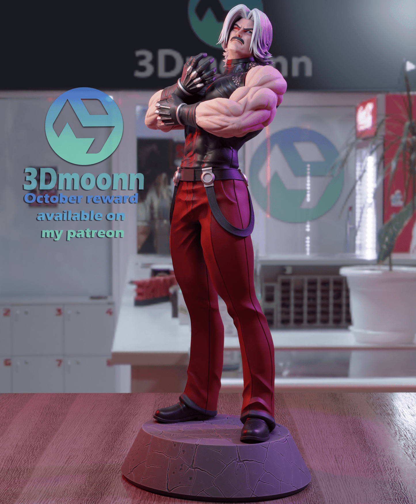 Rugal the King of Fighters - 3DMoonn - Dark Forge Arts