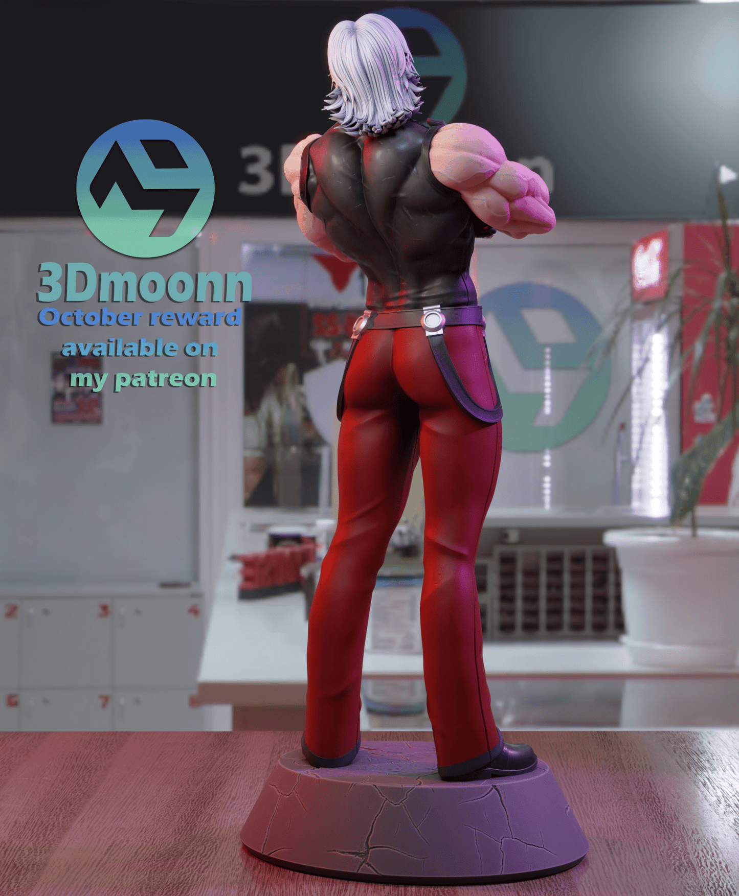Rugal the King of Fighters - 3DMoonn - Dark Forge Arts