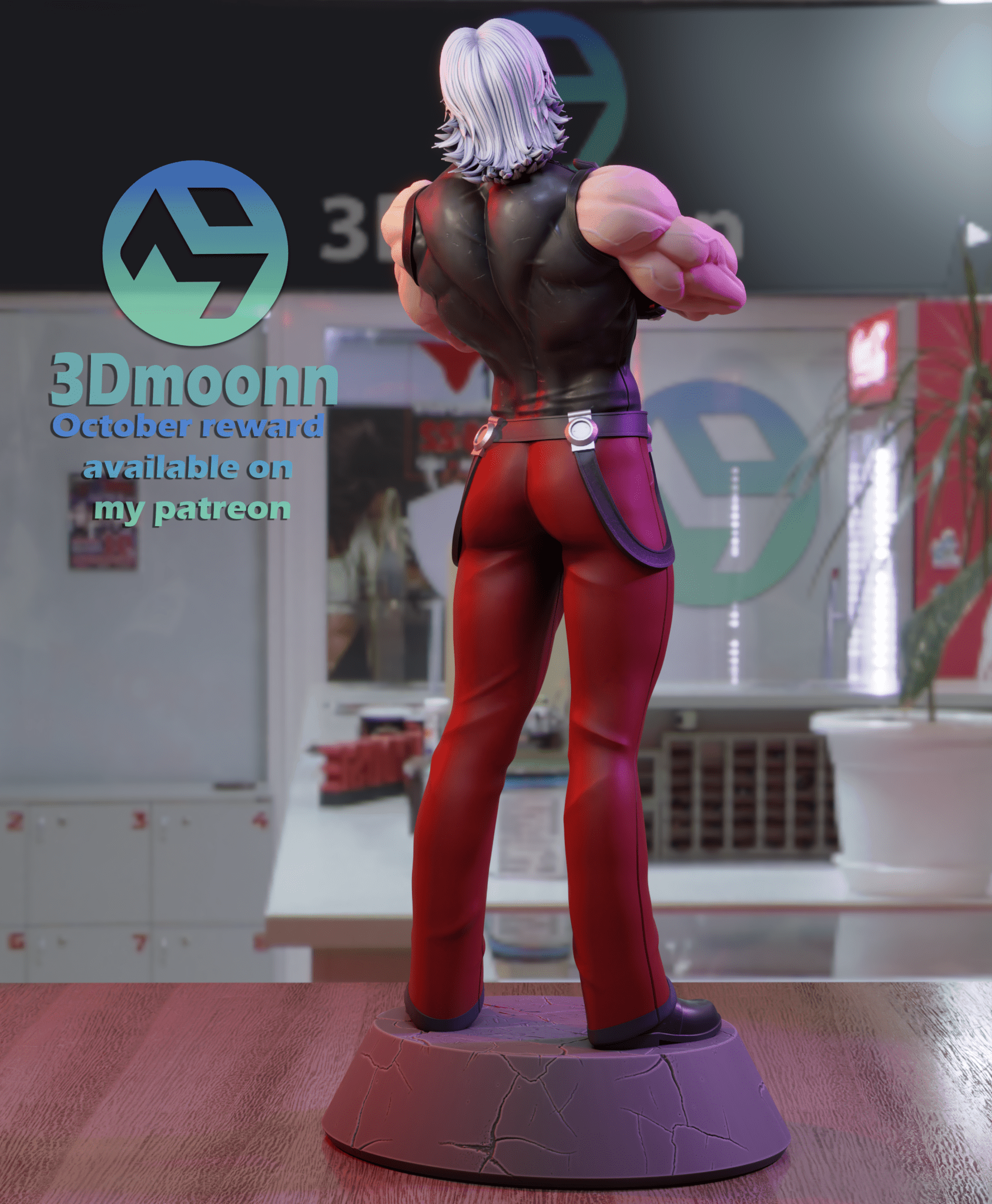 Rugal the King of Fighters - 3DMoonn - Dark Forge Arts