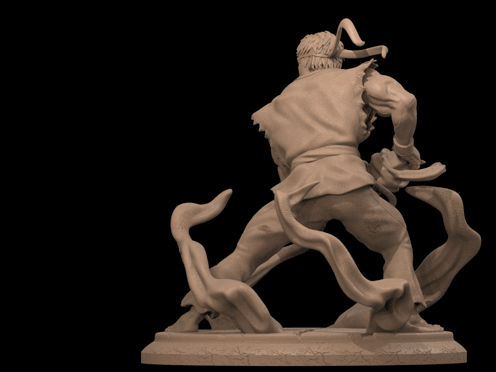 Ryu - CA 3D Studios - Dark Forge Arts