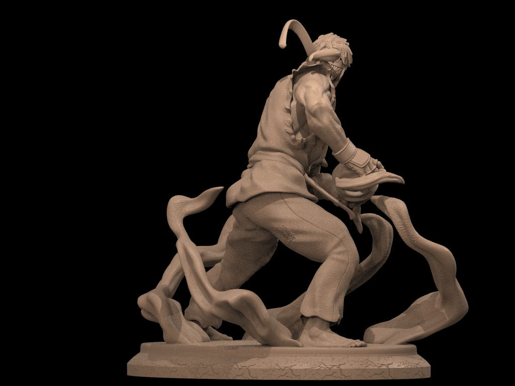 Ryu - CA 3D Studios - Dark Forge Arts