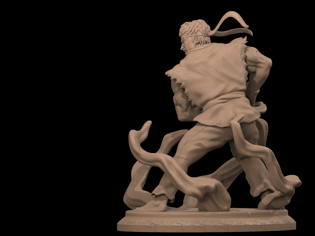 Ryu - CA 3D Studios - Dark Forge Arts