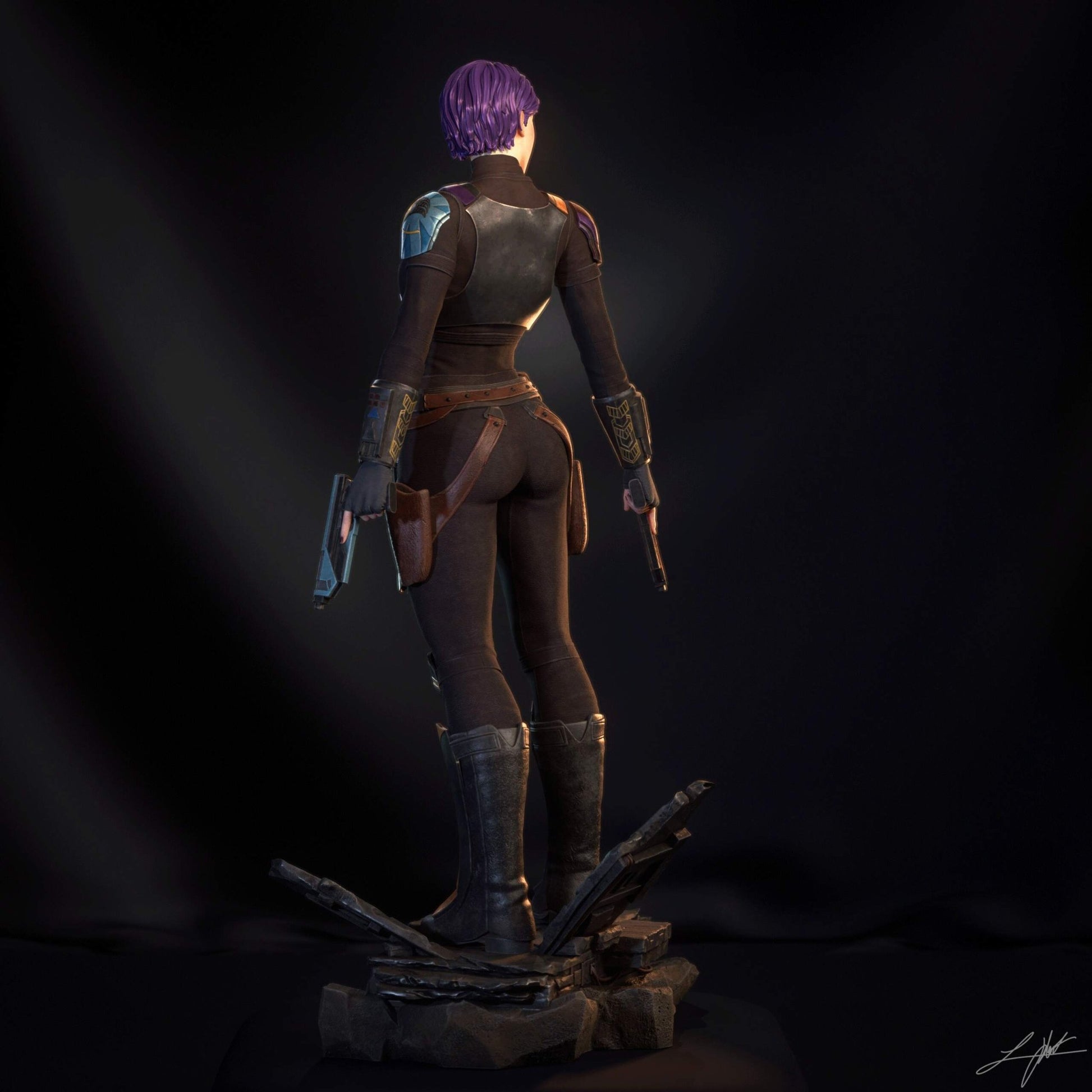 Sabine Wren - Abe3D - Dark Forge Arts