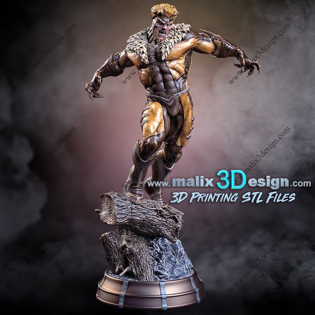Sabretooth - Sanix3D - Dark Forge Arts