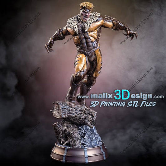 Sabretooth - Sanix3D - Dark Forge Arts