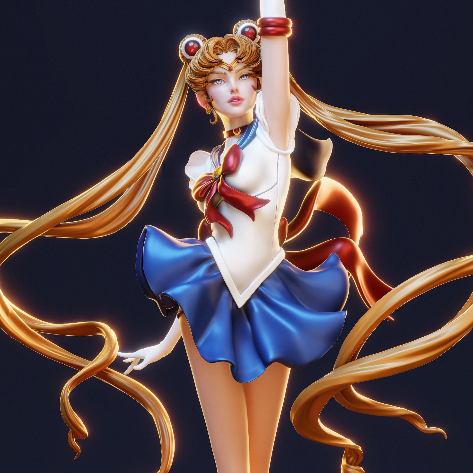 Sailor Moon - CA 3D Studios - Dark Forge Arts