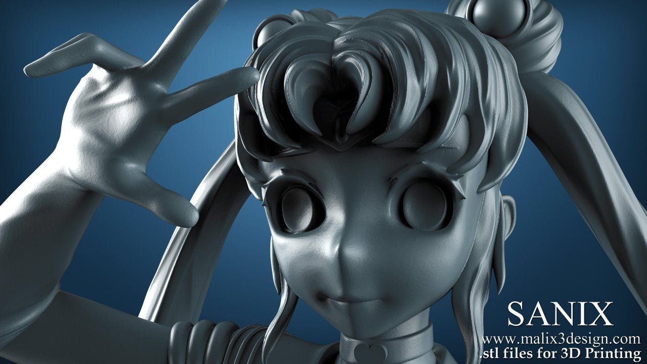 Sailor Moon - Sanix3D - Dark Forge Arts