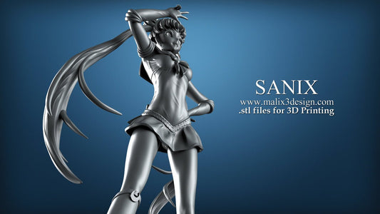 Sailor Moon - Sanix3D - Dark Forge Arts