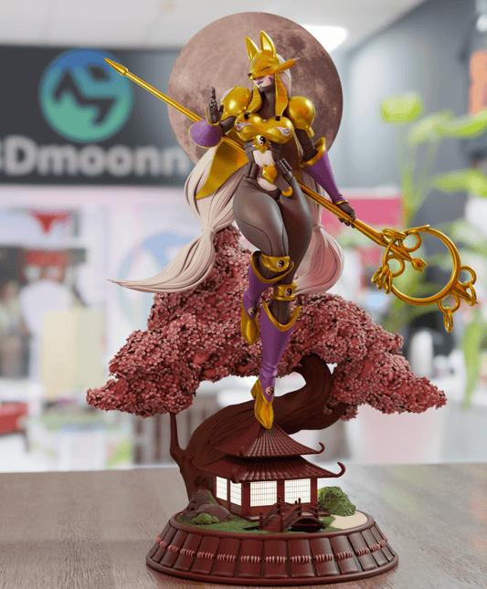 Sakuyamon - 3DMoonn - Dark Forge Arts