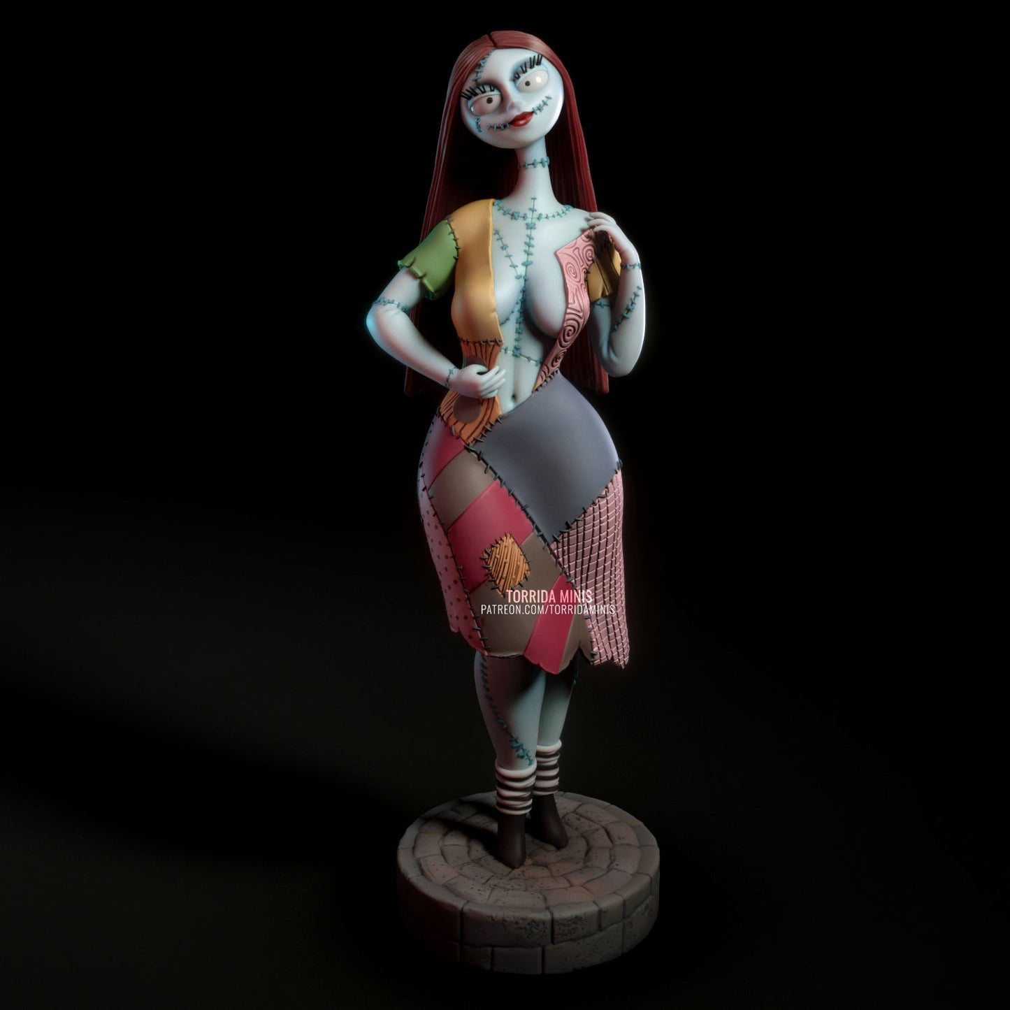 Sally Skellington - Torrida Minis - Dark Forge Arts