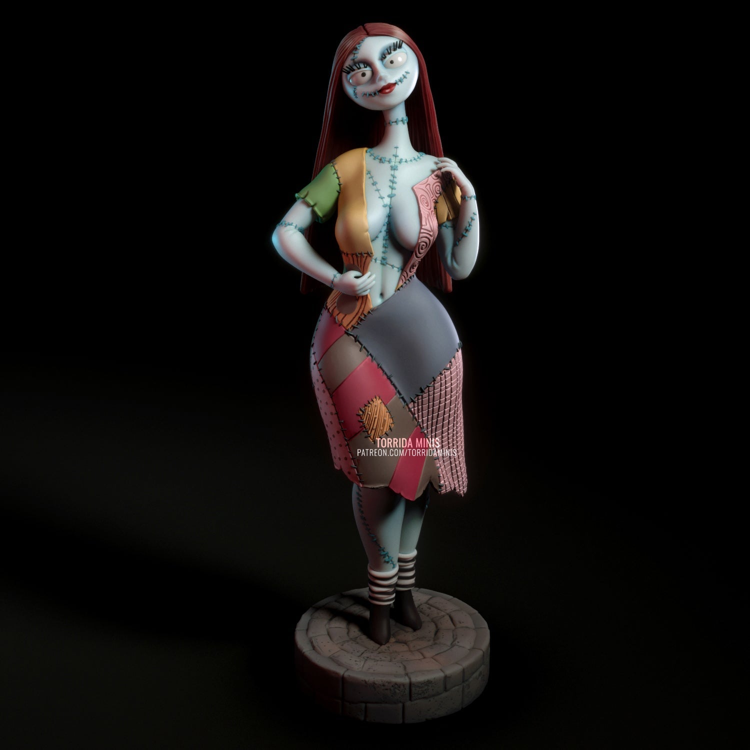 Sally Skellington - Torrida Minis - Dark Forge Arts