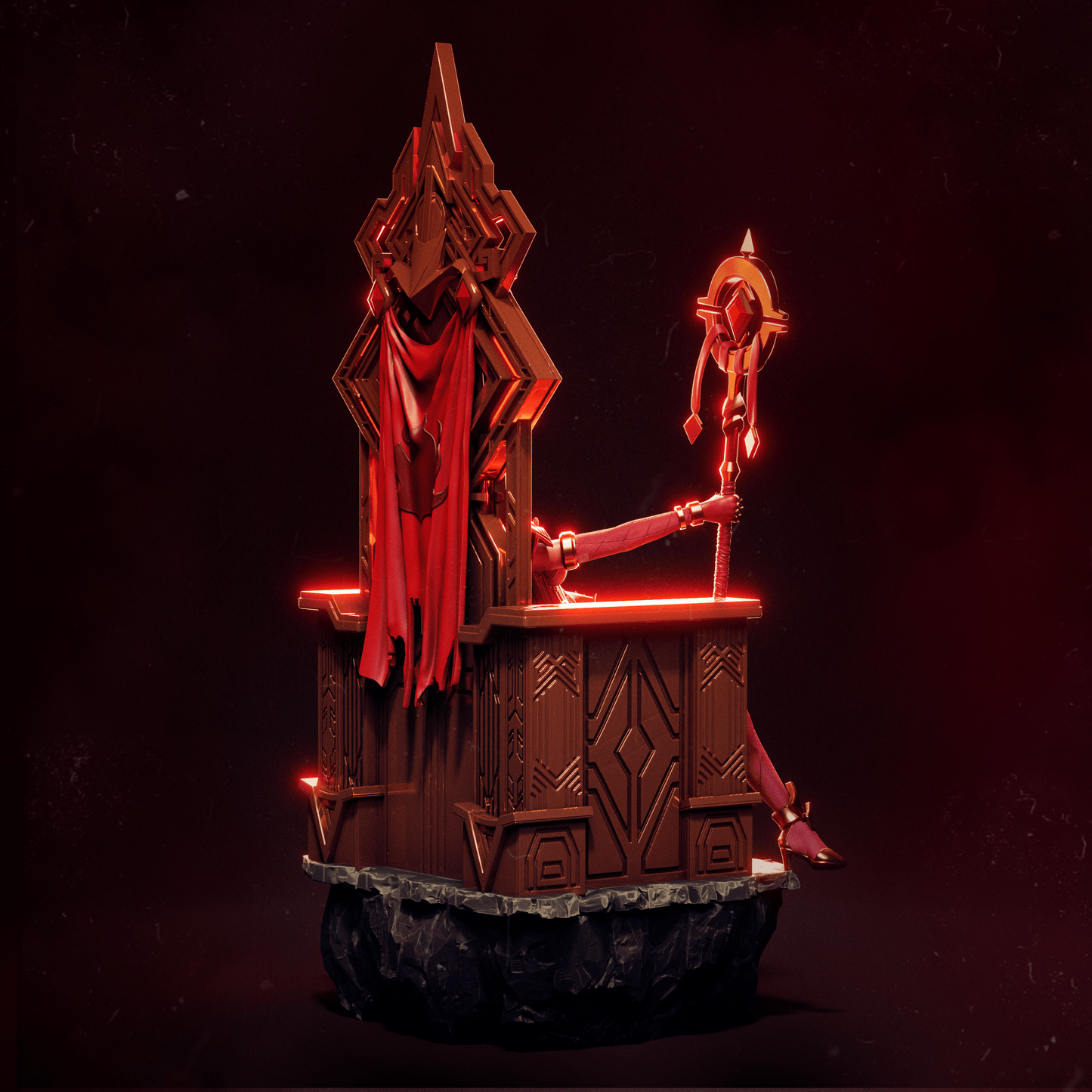 Sally Whitemane - CA 3D Studios - Dark Forge Arts