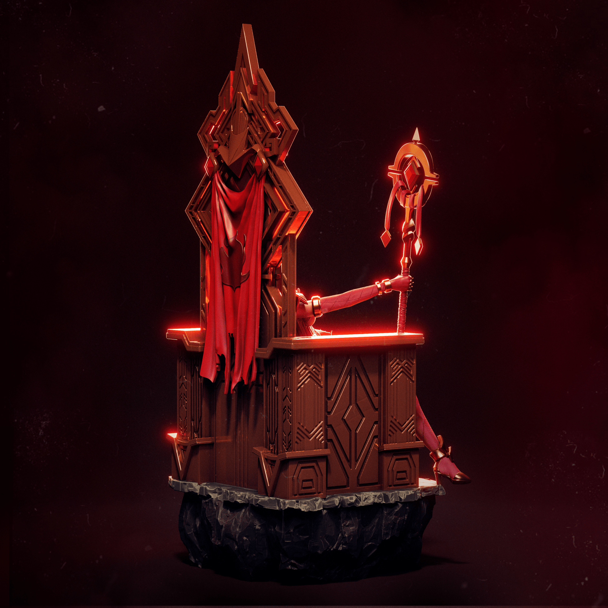 Sally Whitemane - CA 3D Studios - Dark Forge Arts