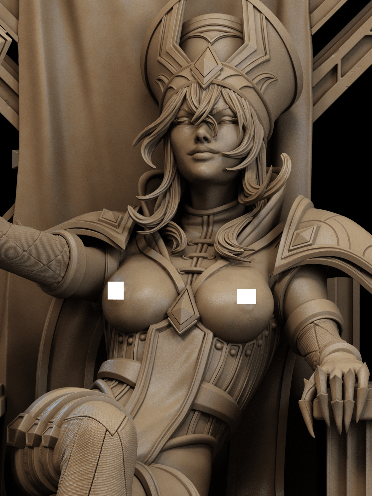 Sally Whitemane - CA 3D Studios - Dark Forge Arts
