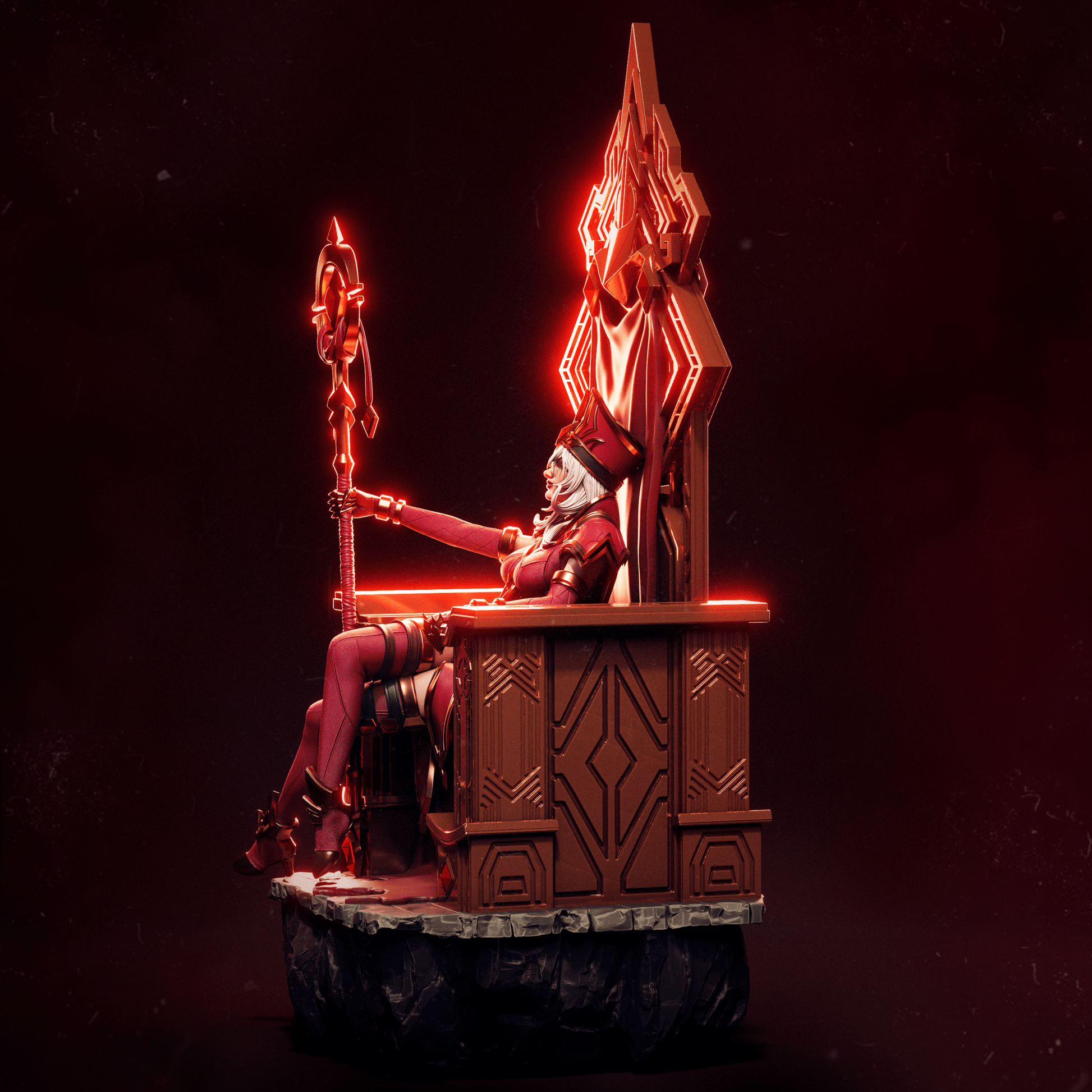 Sally Whitemane - CA 3D Studios - Dark Forge Arts
